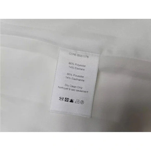 Veronica Beard Scuba Dickey Jacket Blazer White Size 0 Career Womens